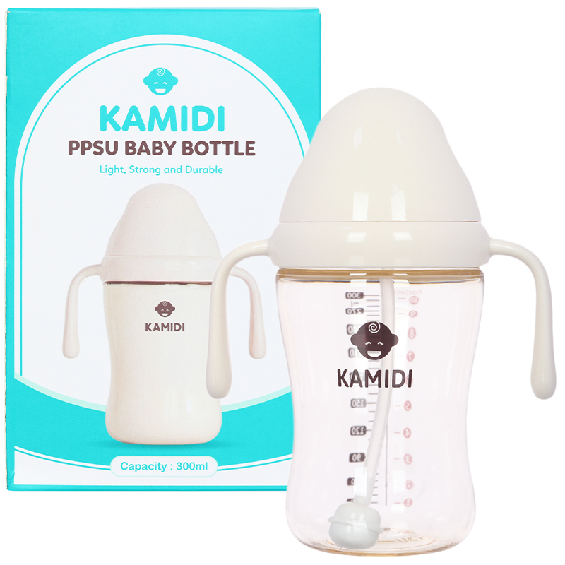Bình sữa nhựa PPSU Kamidi cổ rộng thế hệ thứ 2 300 ml (6 - 9 tháng) 7