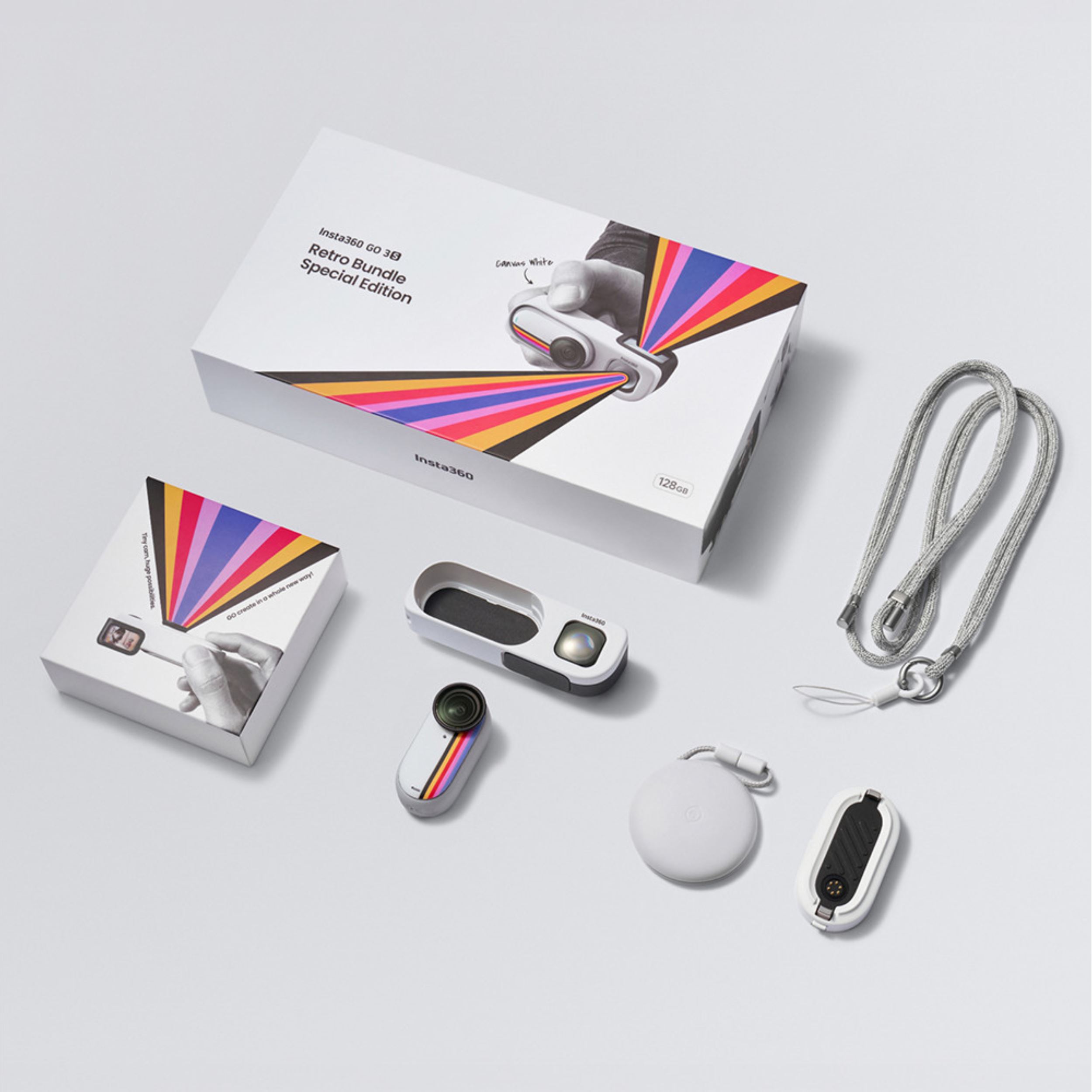 Camera hành trình Insta360 GO 3S Retro Bundle (Special Edition) 128G - 5