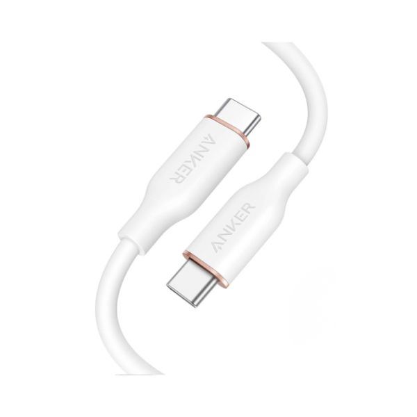 Cáp sạc Anker PowerLine III Flow A8552 Trắng