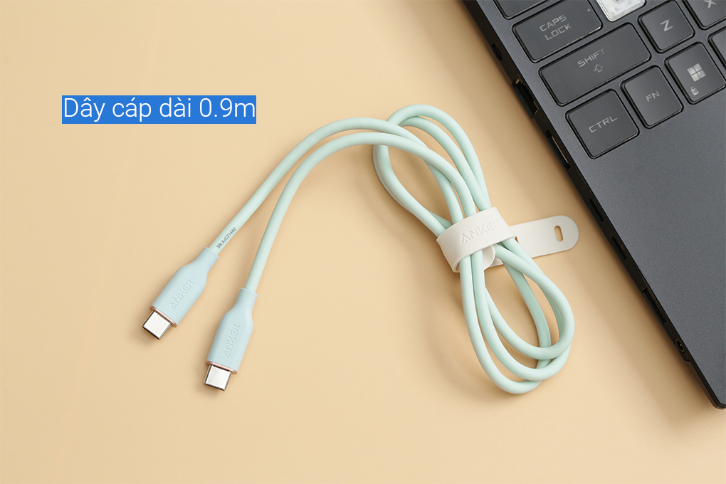 Cáp Type C - Type C 0.9m Anker PowerLine III Flow A8552