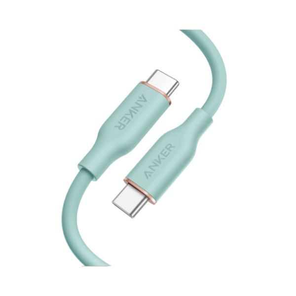 Cáp sạc Anker PowerLine III Flow A8552 Xanh mint