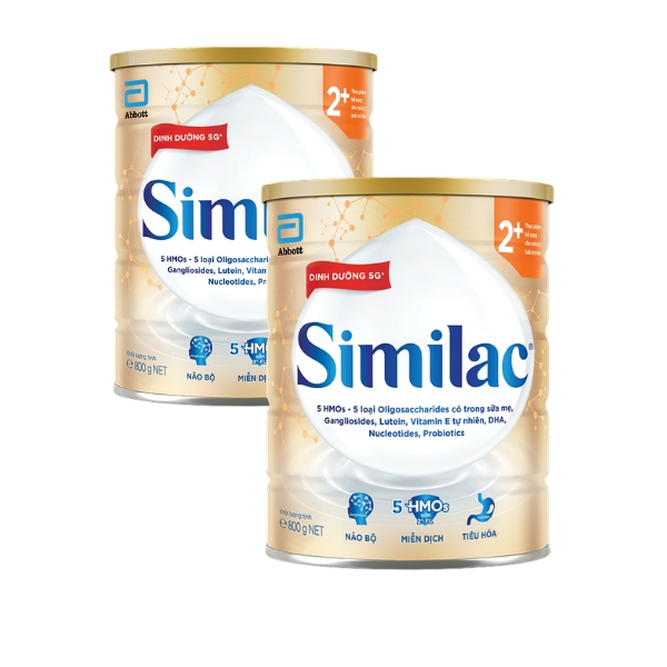 Combo 2 sữa bột Similac 5G 2+