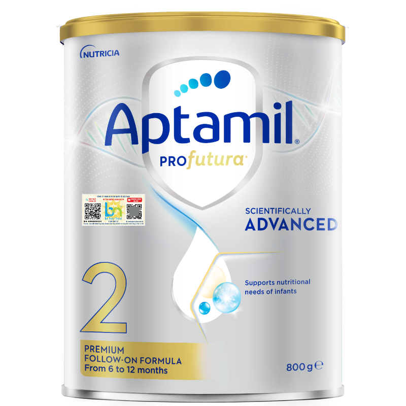 Sữa bột Aptamil Úc Profutura số 2 800g/900g (6 - 12 tháng) - Giao bao bì ngẫu nhiên 17