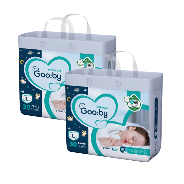 Combo 2 tã quần Gooby Premium size L