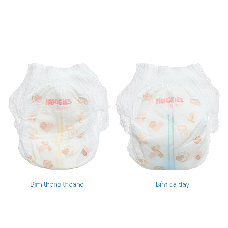 Combo 2 Tã quần Huggies Skin Perfect size L 60 miếng (9 - 14 kg) - Giao bao bì cộng miếng ngẫu nhiên 28