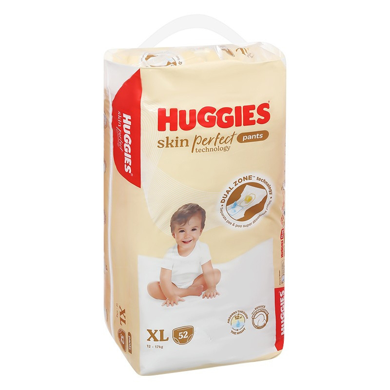 Combo 2 Tã quần Huggies Skin Perfect size L 60 miếng (9 - 14 kg) - Giao bao bì cộng miếng ngẫu nhiên 33