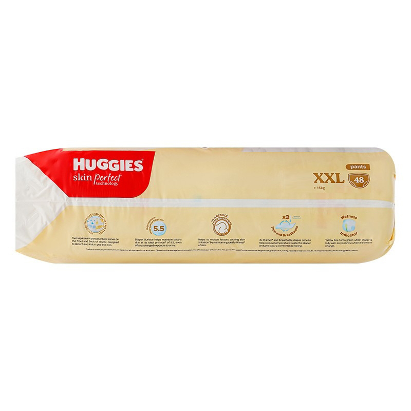 Combo 2 Tã quần Huggies Skin Perfect size L 60 miếng (9 - 14 kg) - Giao bao bì cộng miếng ngẫu nhiên 49