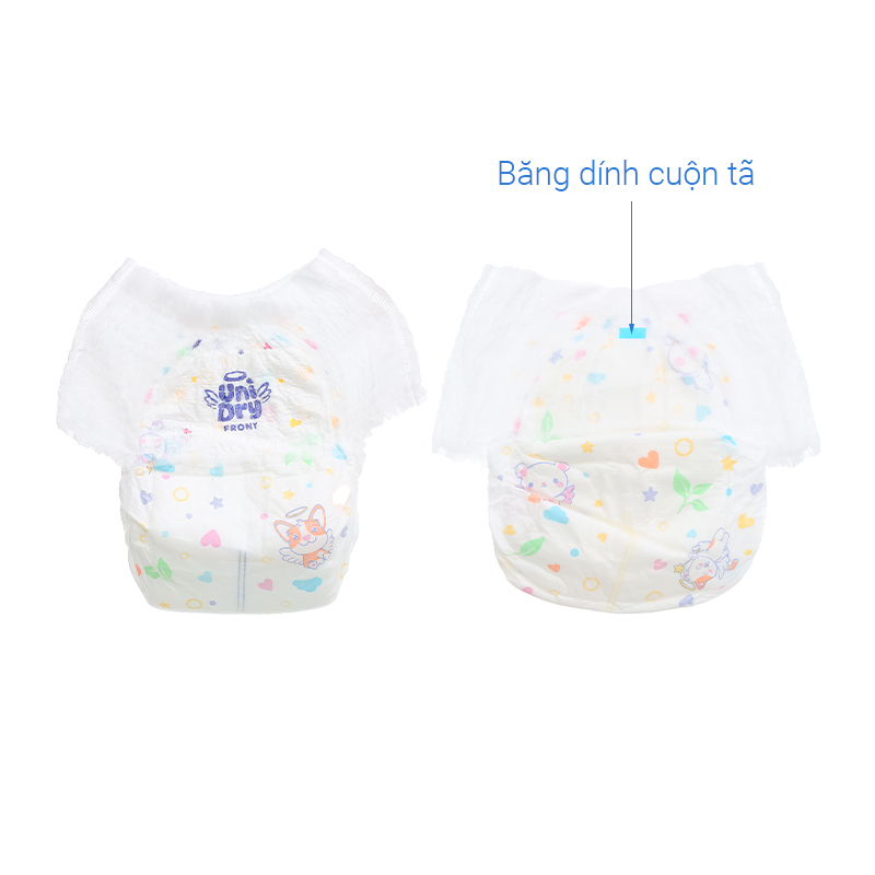 Combo 3 Tã quần Unidry Supreme Thin & Soft size L 68 + 8 miếng (9 - 14 kg) 6