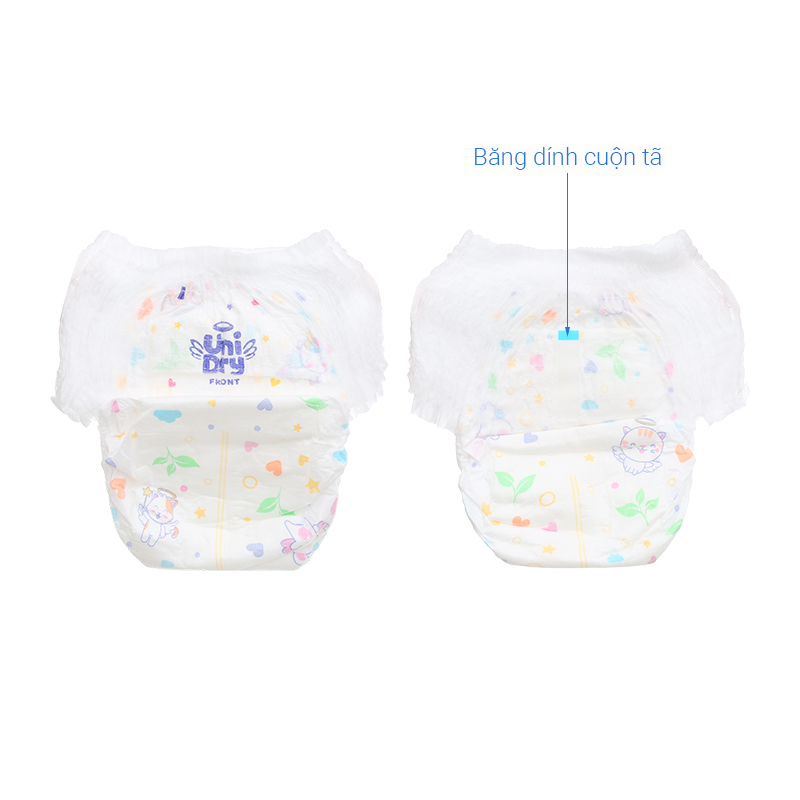 Combo 3 Tã quần Unidry Supreme Thin & Soft size XXL 54 + 8 miếng (15 - 25 kg) 6