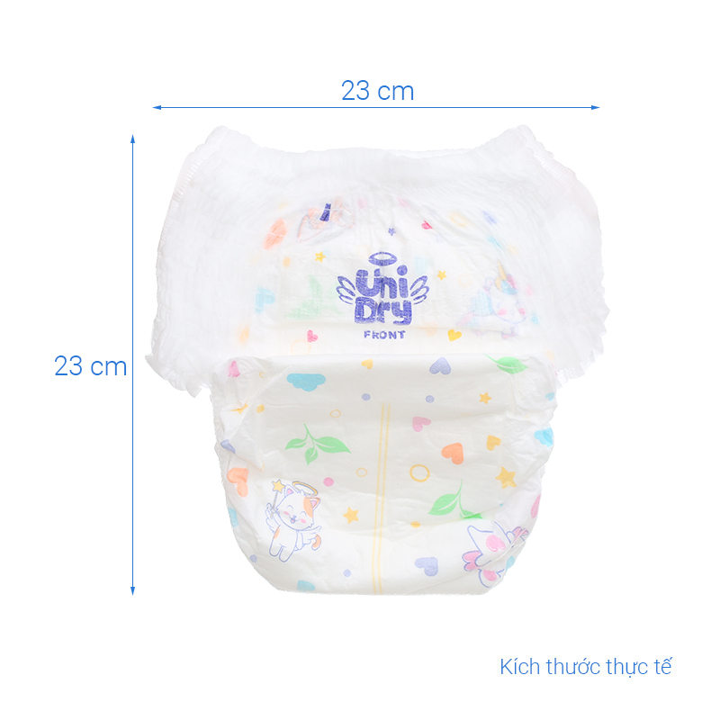 Combo 3 Tã quần Unidry Supreme Thin & Soft size XXL 54 + 8 miếng (15 - 25 kg) 7