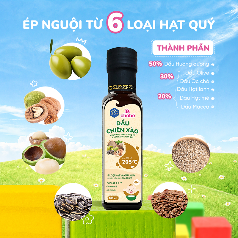 Dầu cá hồi Lê Gia ăn dặm cho bé chai 100 ml (từ 6 tháng) 20