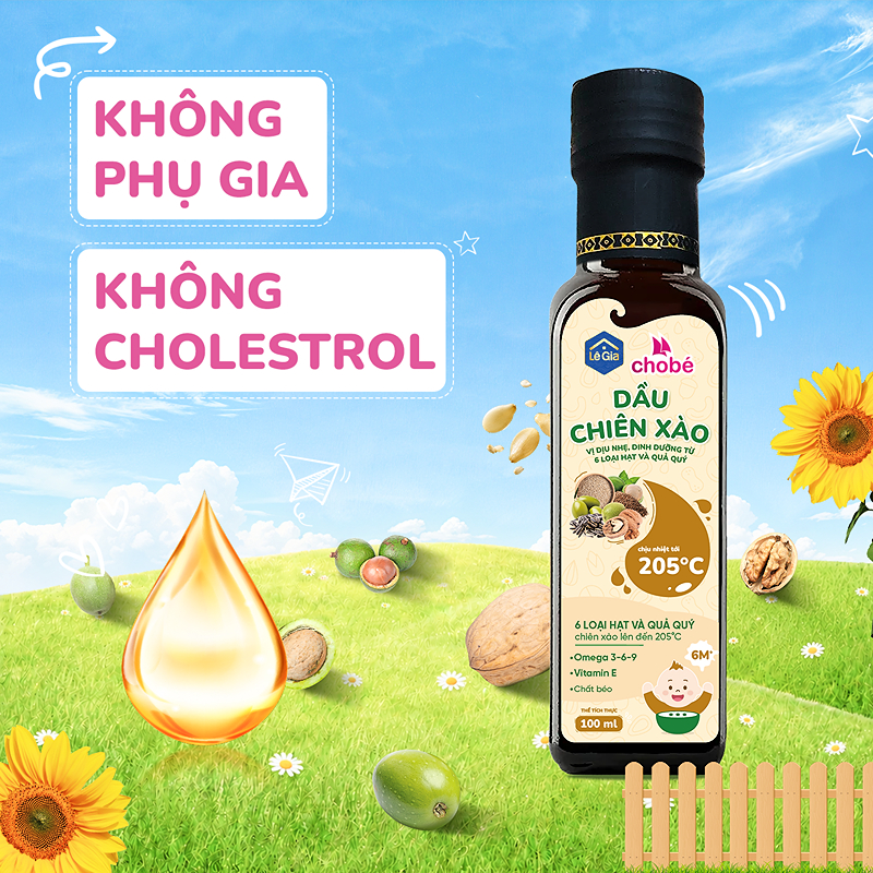Dầu cá hồi Lê Gia ăn dặm cho bé chai 100 ml (từ 6 tháng) 23