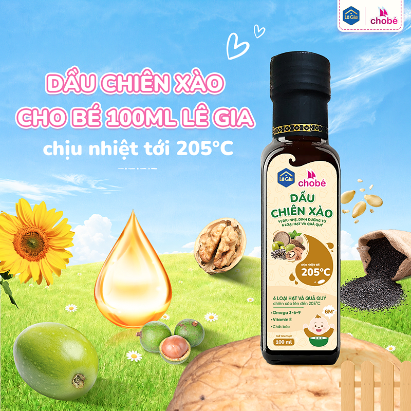 Dầu cá hồi Lê Gia ăn dặm cho bé chai 100 ml (từ 6 tháng) 27