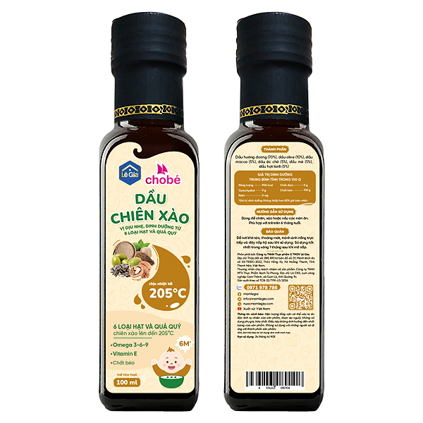 Dầu cá hồi Lê Gia ăn dặm cho bé chai 100 ml (từ 6 tháng) 18