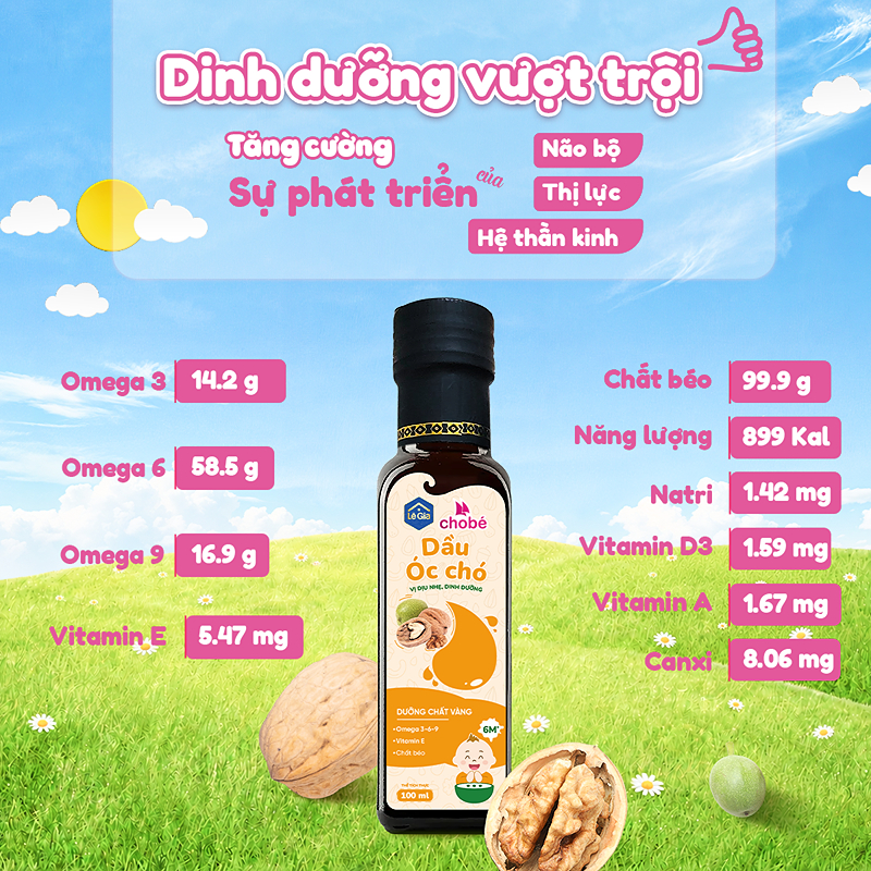 Dầu cá hồi Lê Gia ăn dặm cho bé chai 100 ml (từ 6 tháng) 11