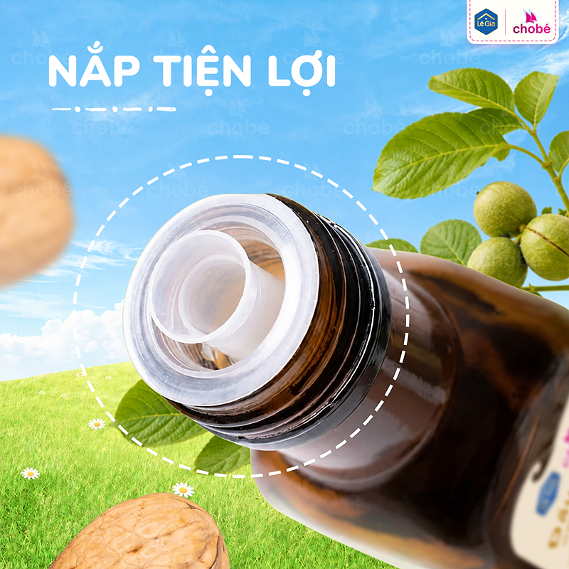 Dầu cá hồi Lê Gia ăn dặm cho bé chai 100 ml (từ 6 tháng) 15