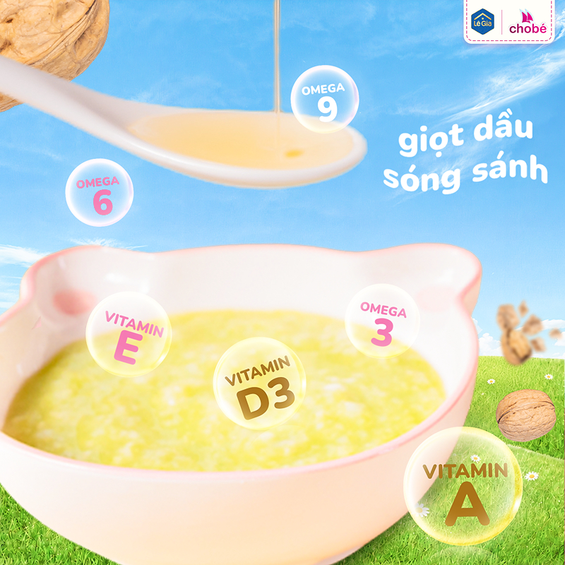 Dầu cá hồi Lê Gia ăn dặm cho bé chai 100 ml (từ 6 tháng) 16