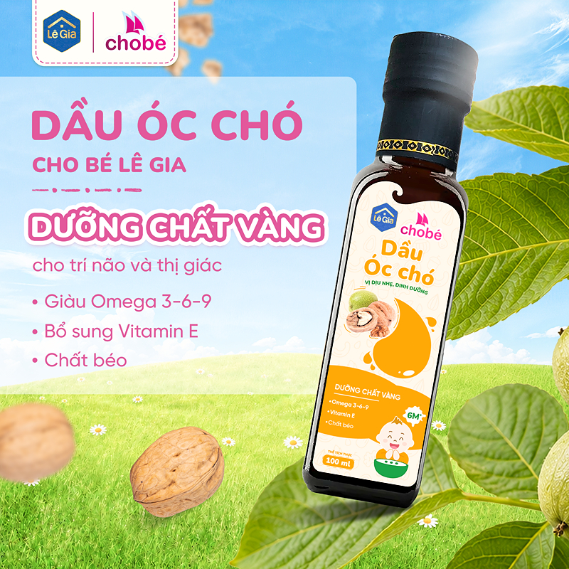 Dầu cá hồi Lê Gia ăn dặm cho bé chai 100 ml (từ 6 tháng) 17