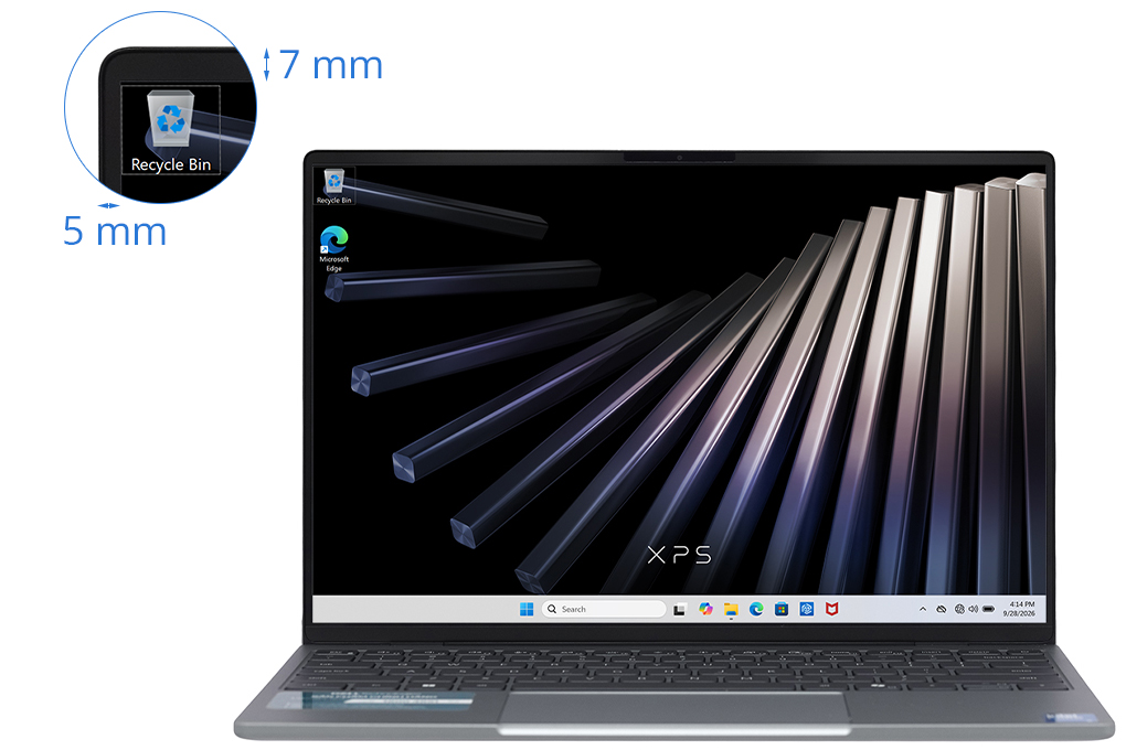 Laptop Dell XPS 13 DX13260 - DX3C5376W1-2Y (Core 5 320, 16GB, 512GB, 13.4 inch 120Hz, Cảm ứng, OfficeH24+365B+Win11) - 3