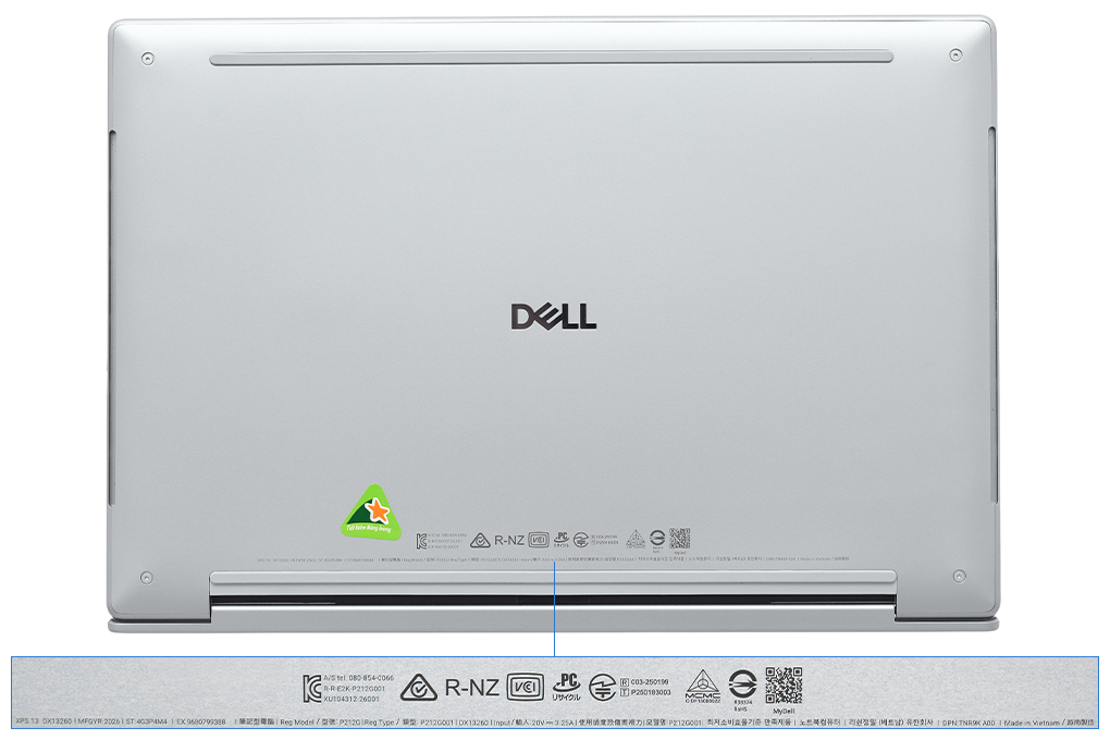 Laptop Dell XPS 13 DX13260 - DX3C5376W1-2Y (Core 5 320, 16GB, 512GB, 13.4 inch 120Hz, Cảm ứng, OfficeH24+365B+Win11) - 9