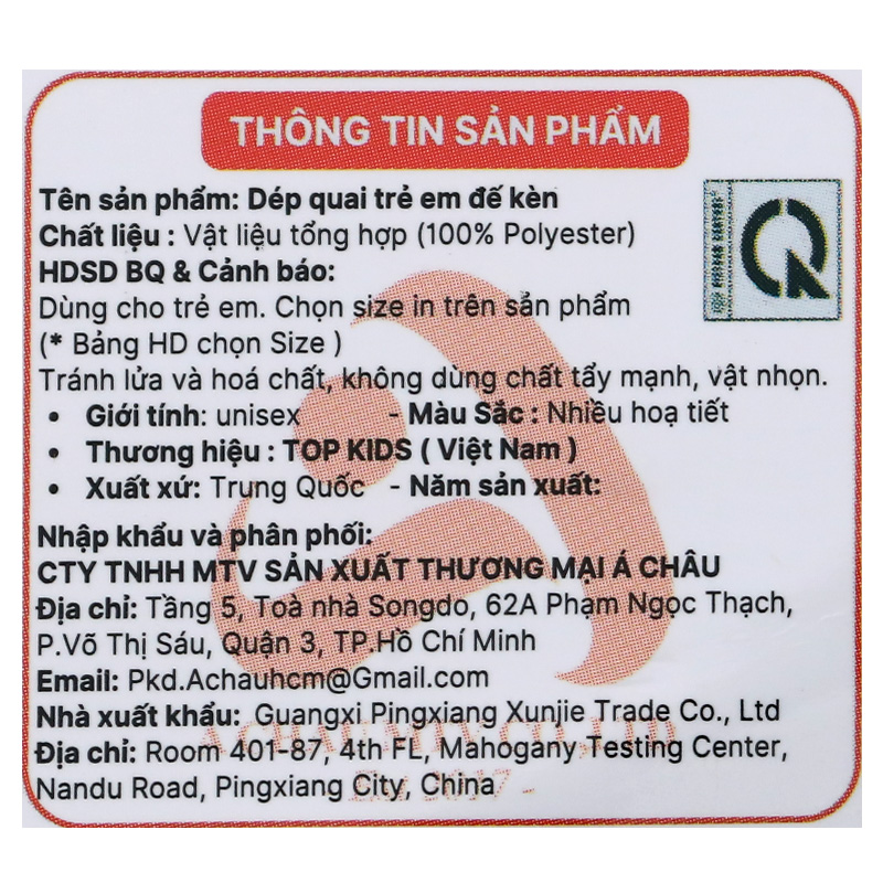 Dép tập đi cho bé Á Châu Avakids AC90 màu hồng 23
