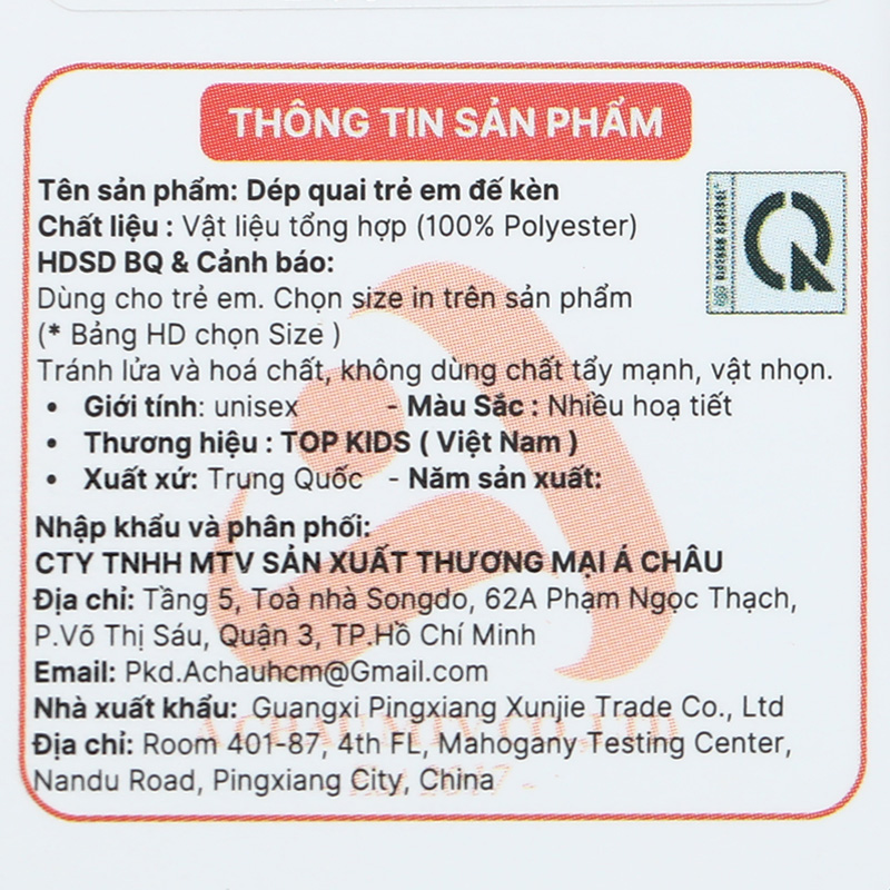 Dép tập đi cho bé Á Châu Avakids AC90 màu hồng 35
