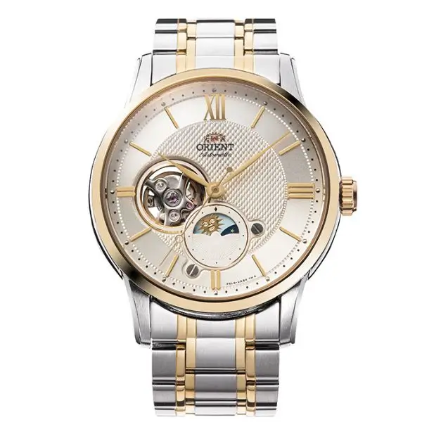 Orient Sun & Moon 42 mm Nam RA-AS0007S30B