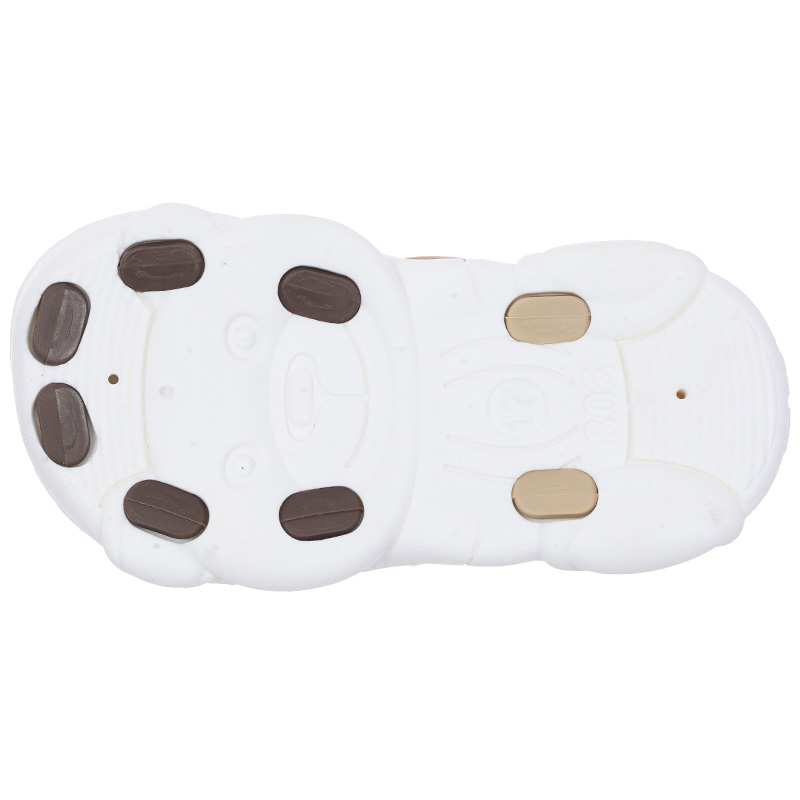 Giày sandal cho bé HappyTime SD013 màu trắng - nâu 5