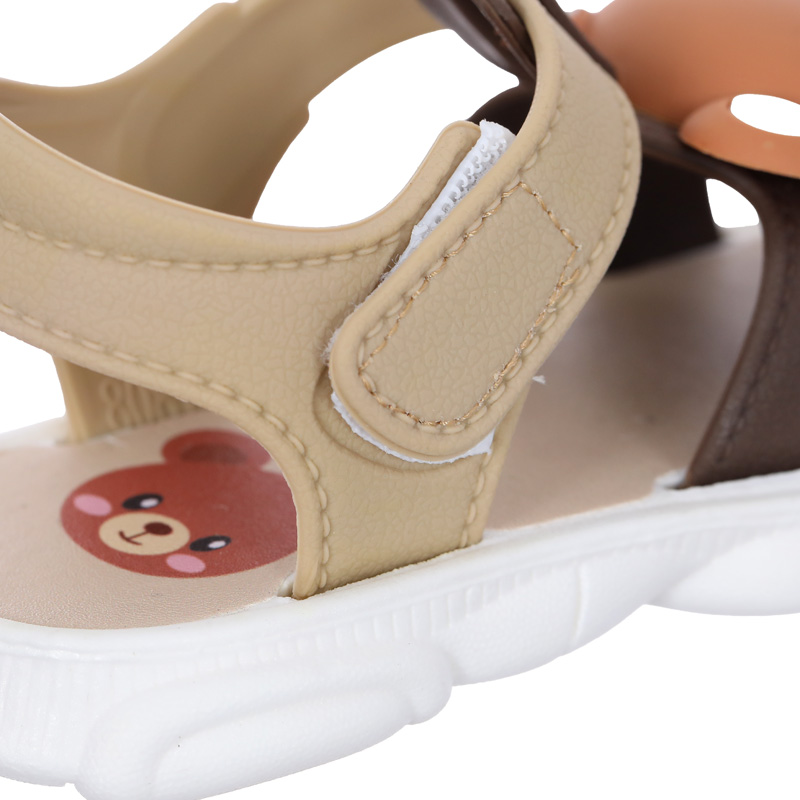 Giày sandal cho bé HappyTime SD013 màu trắng - nâu 8