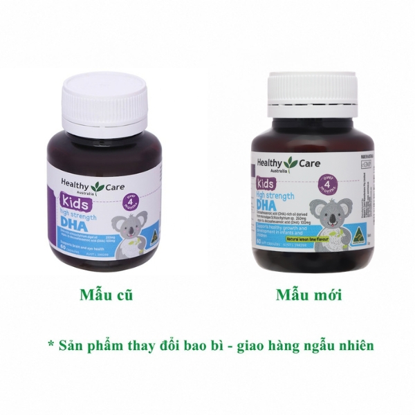 Healthy Care Kids High Strength Dha hộp 60 viên