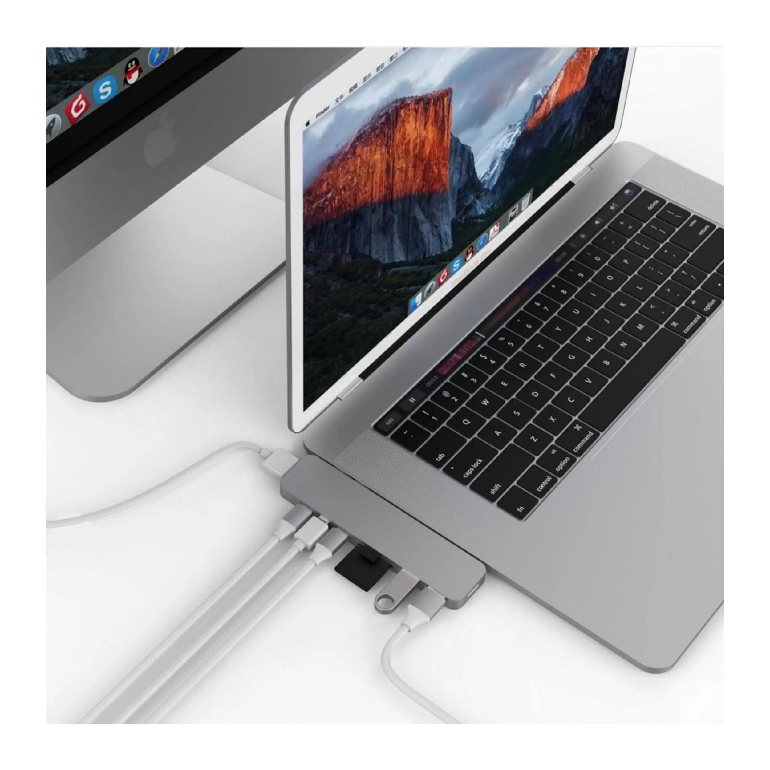 Hub chuyển đổi Type-C 8 in 1 Hyperdrive GN28D-GREY - 9