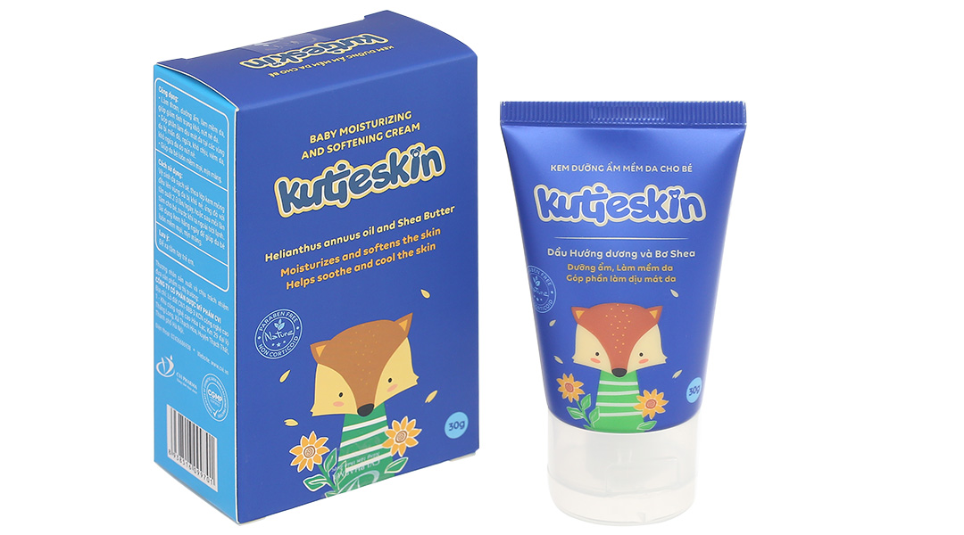 Kem dưỡng ẩm Kutieskin Moisturzing làm dịu, giảm khô ngứa, nứt nẻ tuýp 30g - 17