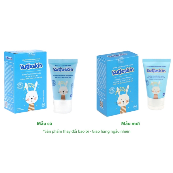 Kem bôi Kutieskin trị chàm sữa, dưỡng ẩm cho bé