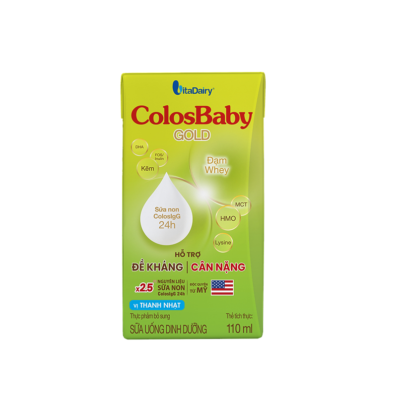 Thùng 48 hộp sữa non pha sẵn ColosBaby Gold 110 ml (từ 1 tuổi) - Giao bao bì ngẫu nhiên 19