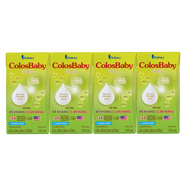Thùng sữa ColosBaby 110ml chính hãng, giá tốt - AVAKids.com