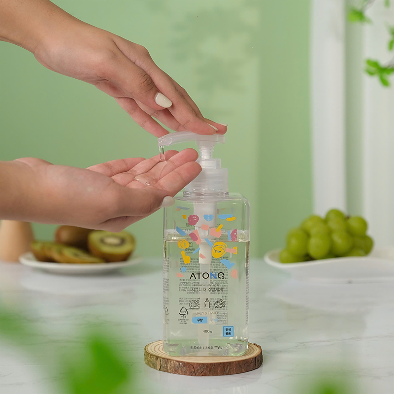 Nước rửa bình sữa ATONO2 túi 480g không mùi 6