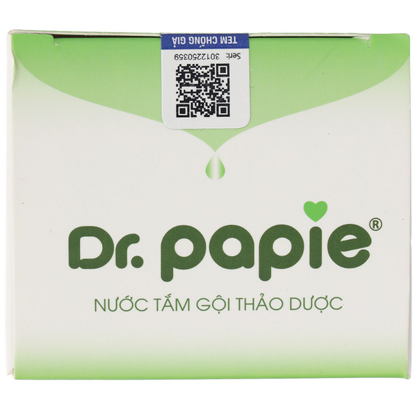 Nước tắm gội thảo dược Dr.Papie ngừa rôm sảy, mẩn ngứa cho bé chai 230ml - 10