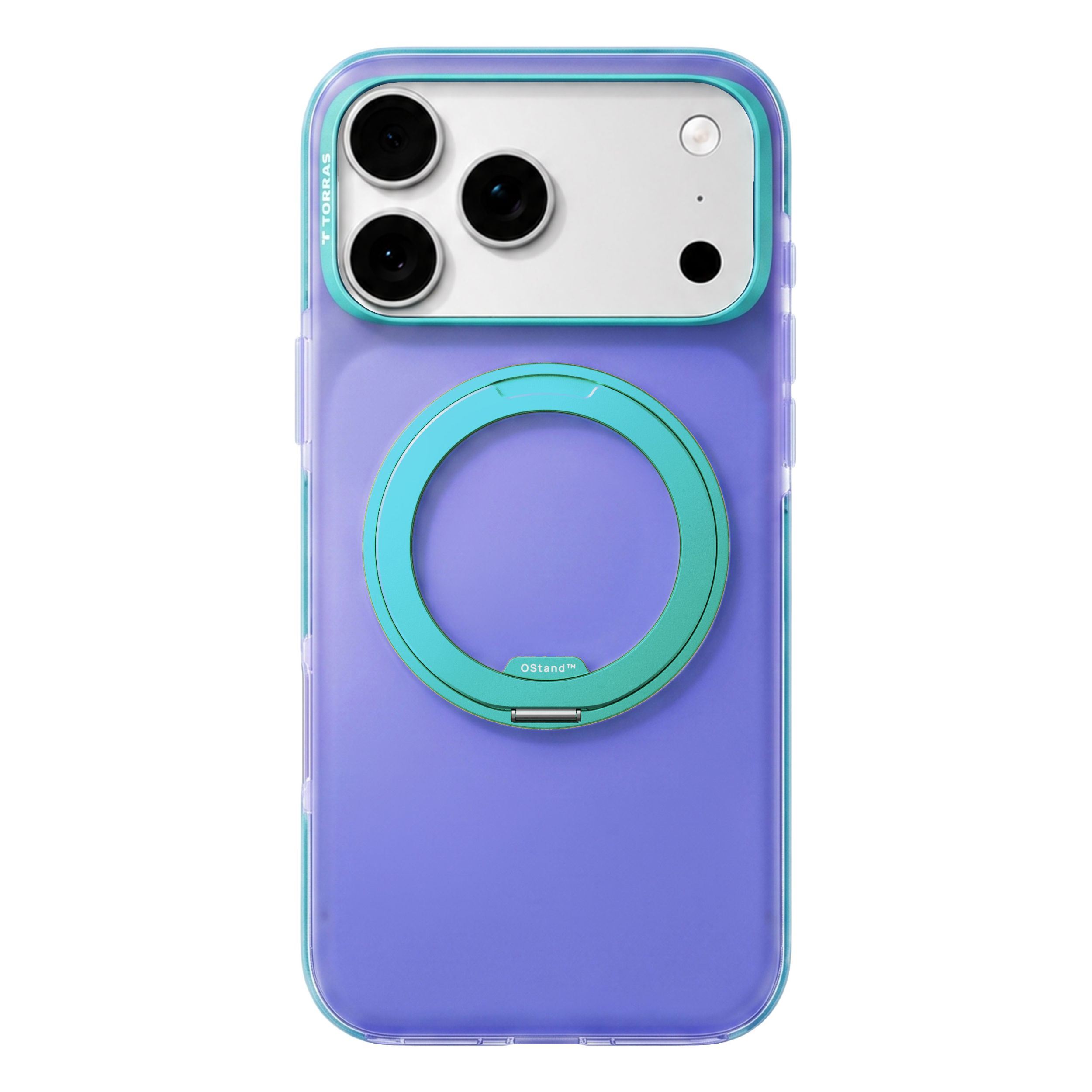 Ốp Lưng iPhone 18 Pro Magnetic O3 HUE TORRAS Tím Xanh