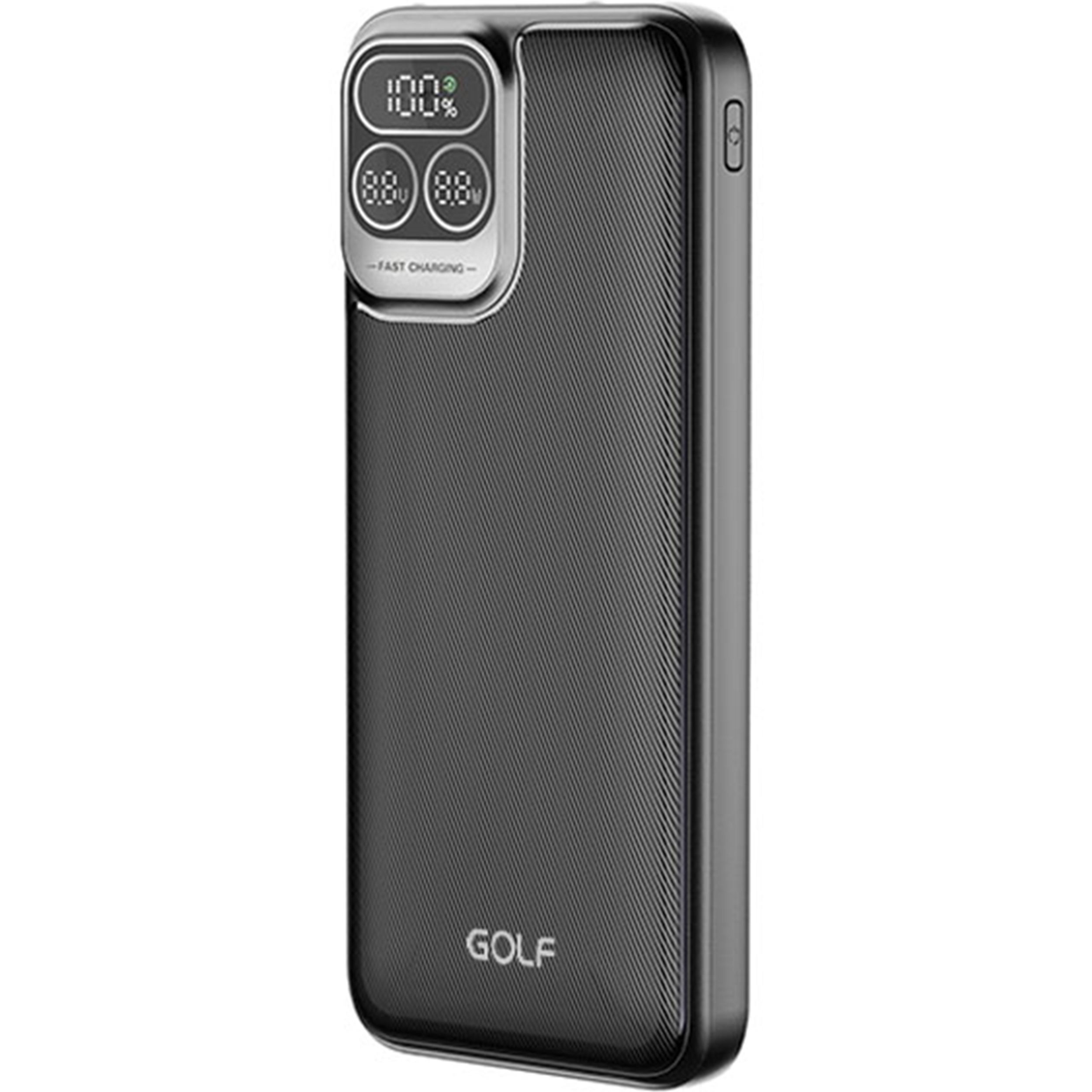 Pin Sạc Dự Phòng 10000mAh Type C 1C2A Màn Hình Số Golf 22.5W P51