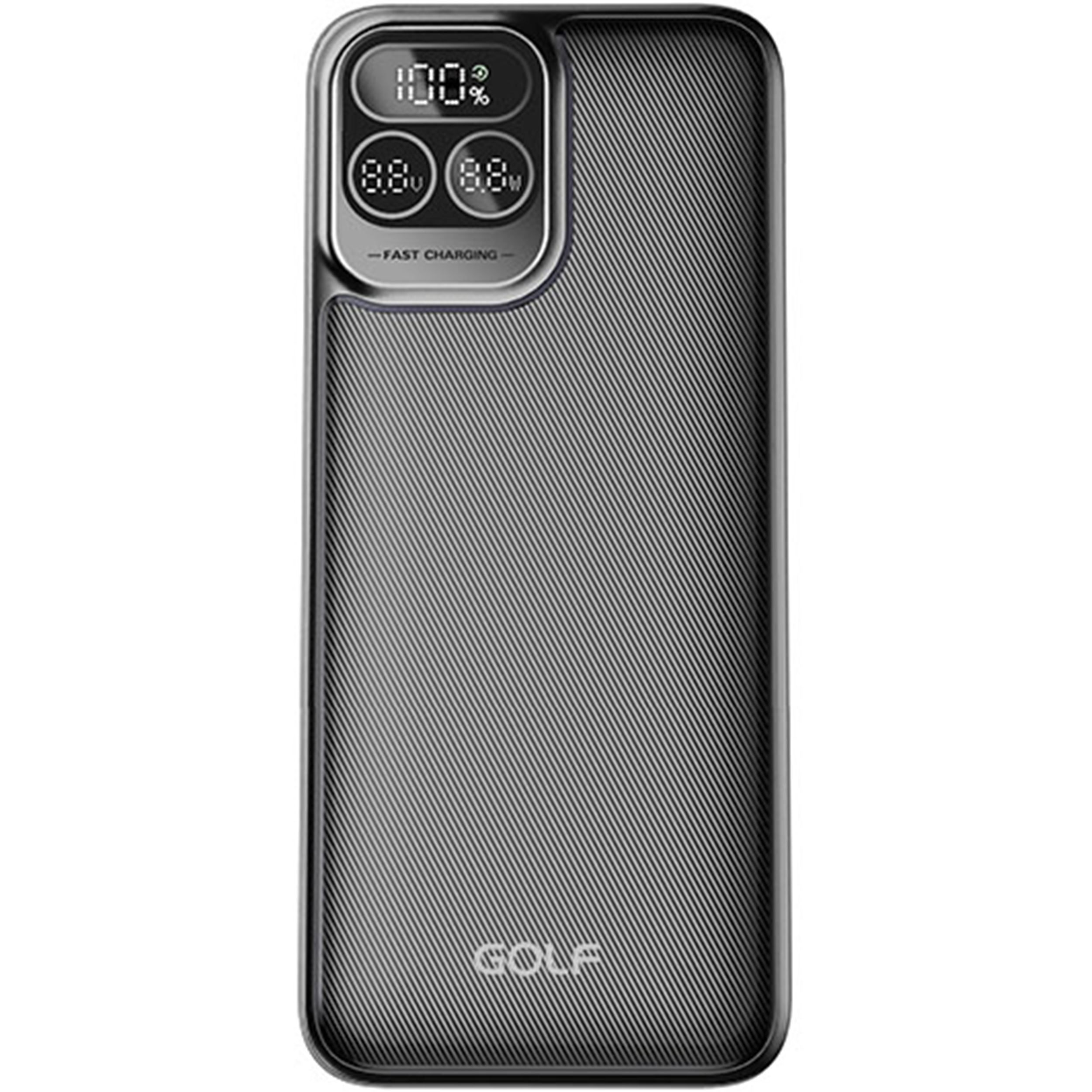 Pin Sạc Dự Phòng 10000mAh Type C 1C2A Màn Hình Số Golf 22.5W P51 - 2