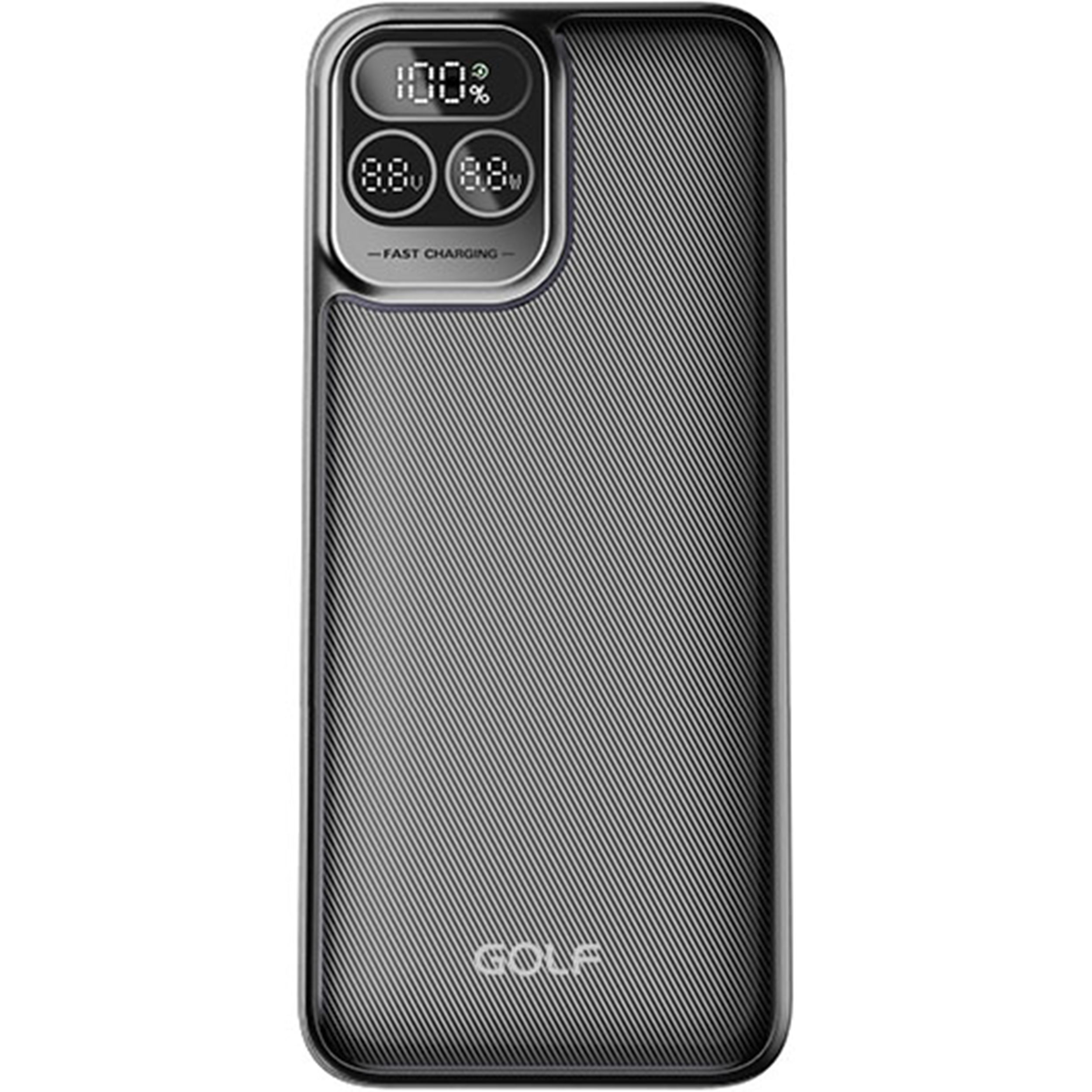 Pin Sạc Dự Phòng 20000mAh Type C 1C2A Màn Hình Số Golf 22.5W P52