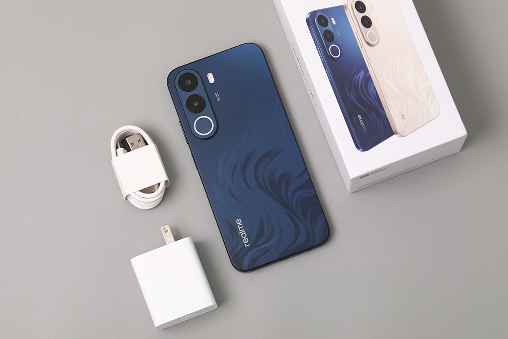 Điện thoại realme C100x 4GB/128GB Xanh - 5