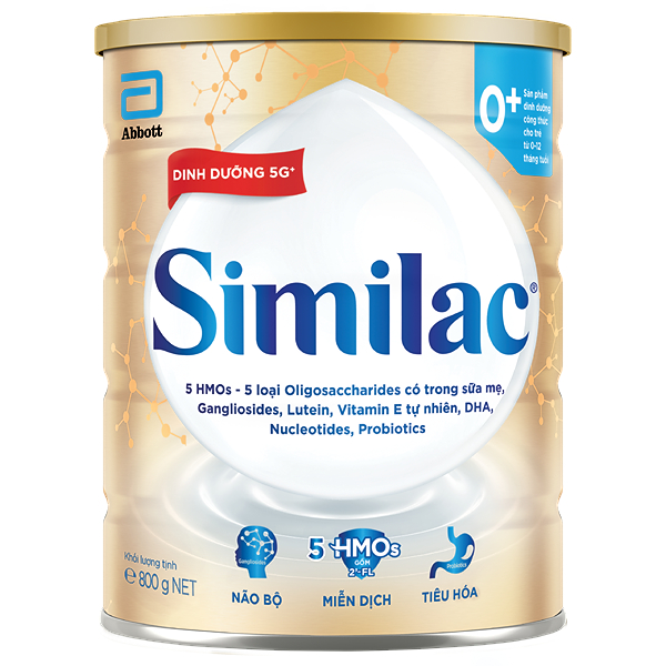 Sữa bột Similac 5G 0+
