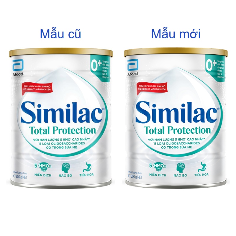 Sữa bột Similac Total Protection 0+ 800g (0 -12 tháng) - Giao bao bì ngẫu nhiên 2