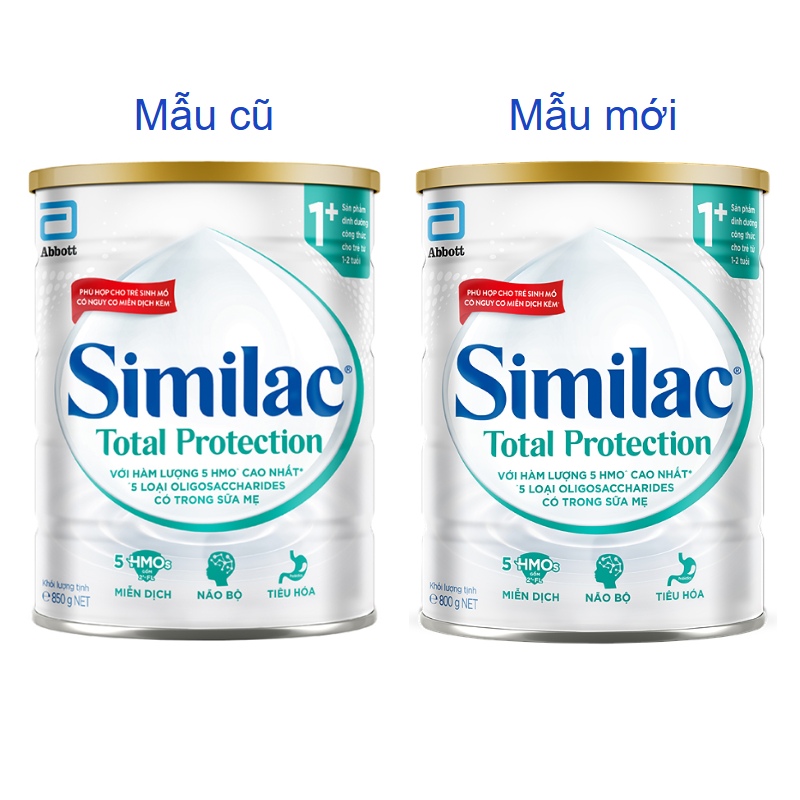 Combo 2 sữa bột Similac Total Protection 1+ 800g (1 - 2 tuổi) - Giao bao bì ngẫu nhiên 11