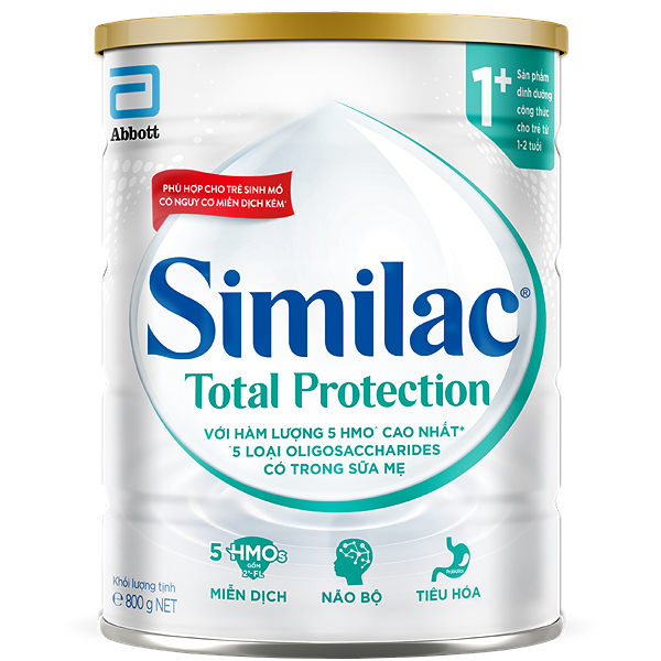 Combo 2 sữa bột Similac Total Protection 1+ 850g/800g (1 - 2 tuổi) - AVAKids.com