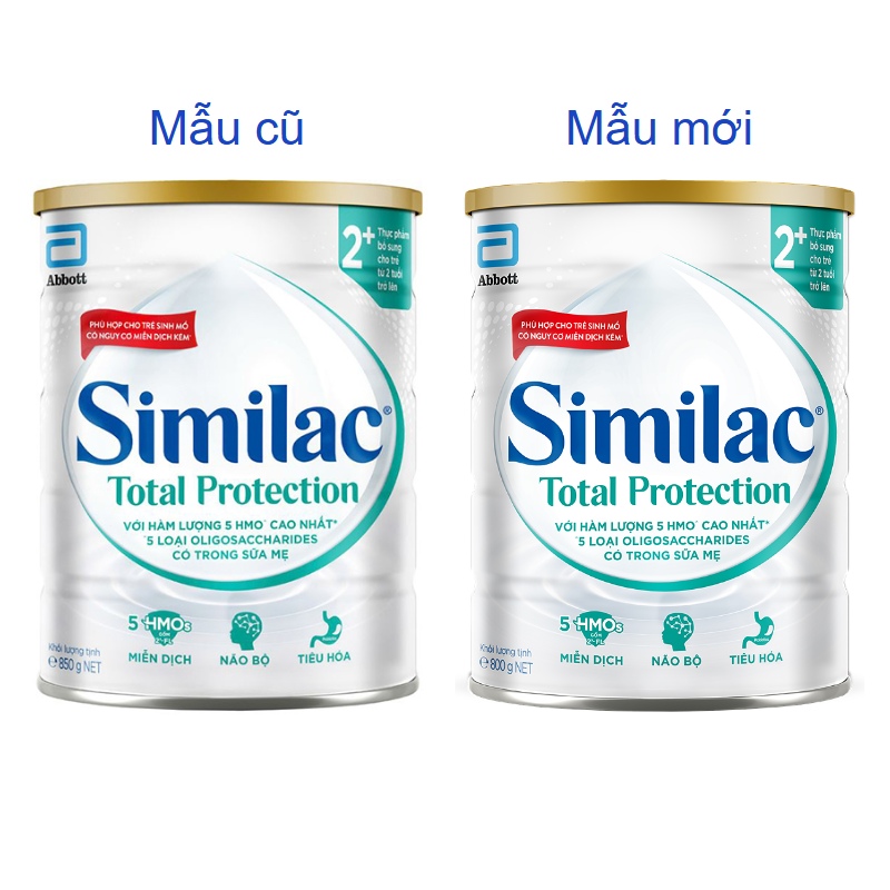 Combo 6 hộp sữa bột Similac Total Protection 2+ 800g (từ 2 tuổi) - Giao bao bì ngẫu nhiên 11