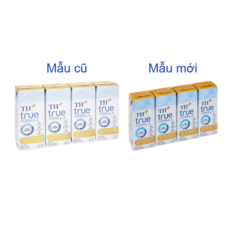 Lốc 4 hộp sữa pha sẵn TH true Formula 180 ml (từ 2 tuổi) 2