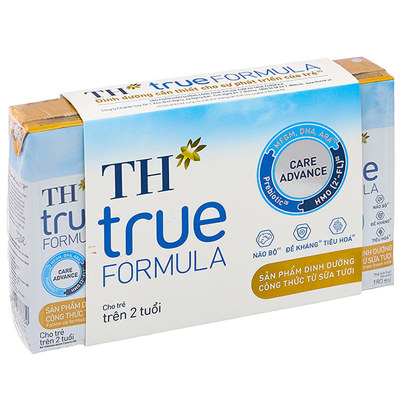 Lốc 4 hộp sữa pha sẵn TH true Formula 180 ml (từ 2 tuổi) 14