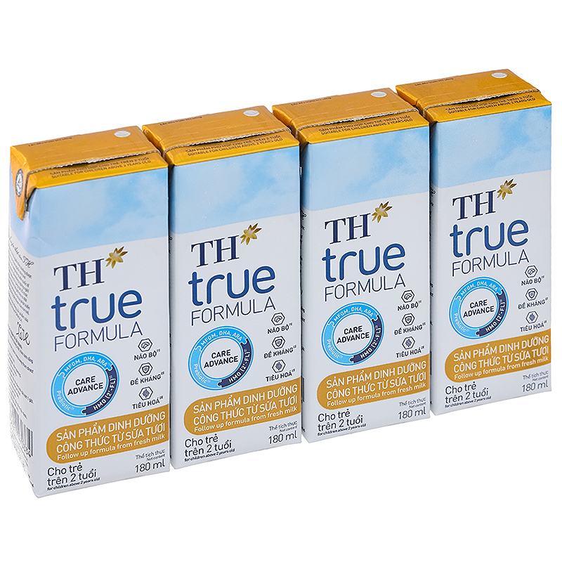 Lốc 4 hộp sữa pha sẵn TH true Formula 180 ml (từ 2 tuổi) 17